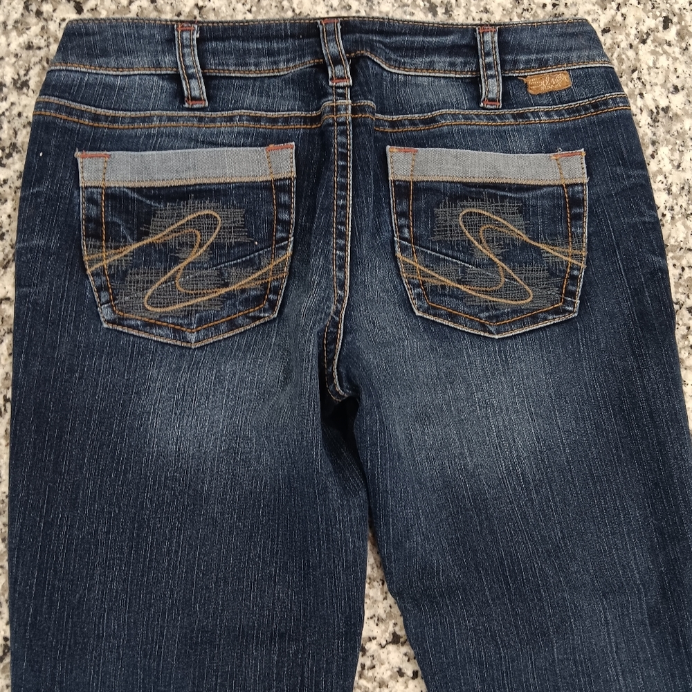 Silver Aiko Flare blue jeans - Picture 8 of 13